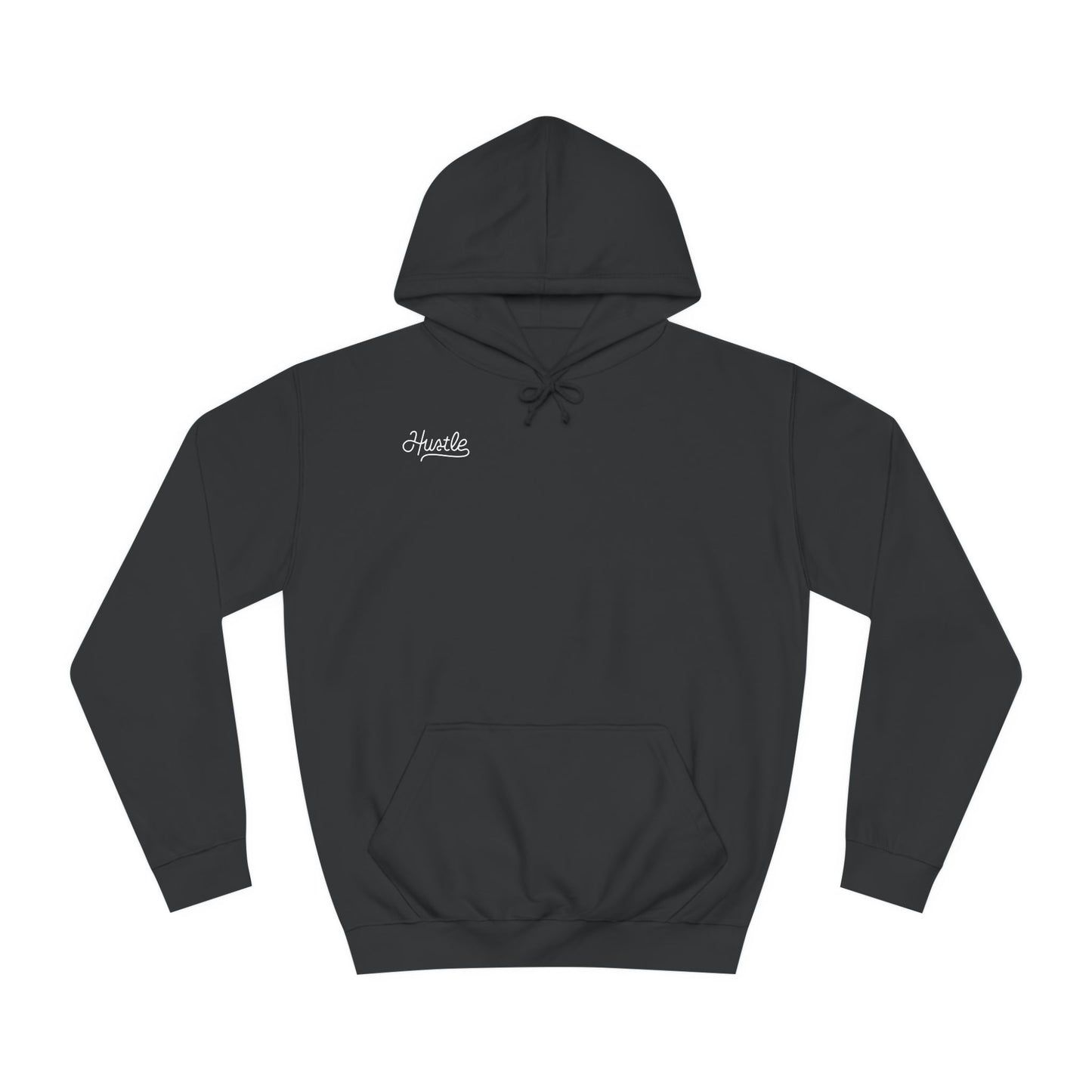 Hustle Unisex College Hoodie - Cozy Streetwear for Students & Creatives