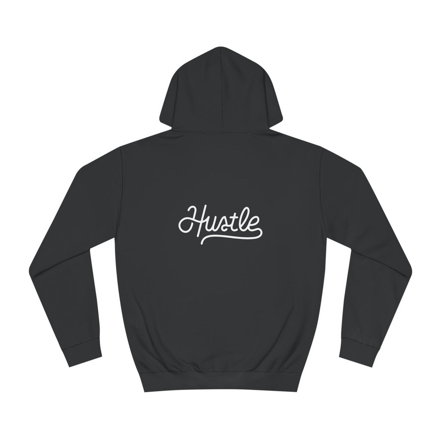 Hustle Unisex College Hoodie - Cozy Streetwear for Students & Creatives