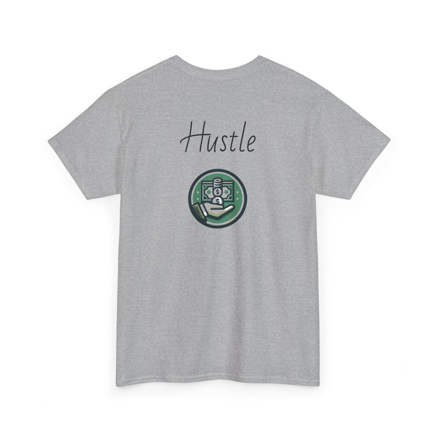 Motivational Hustle Tee - 'Scared Money Don't Make Money'