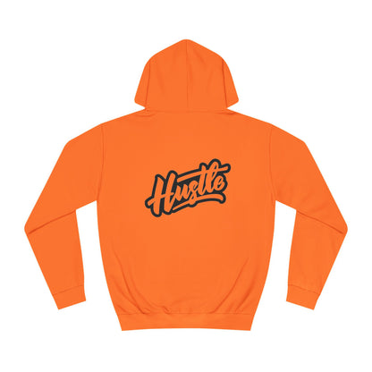 Hustle Unisex College Hoodie - Cozy Streetwear for Students & Creatives