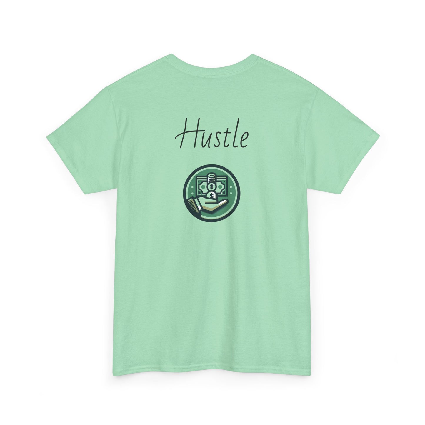 Motivational Hustle Tee - 'Scared Money Don't Make Money'