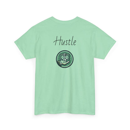 Motivational Hustle Tee - 'Scared Money Don't Make Money'