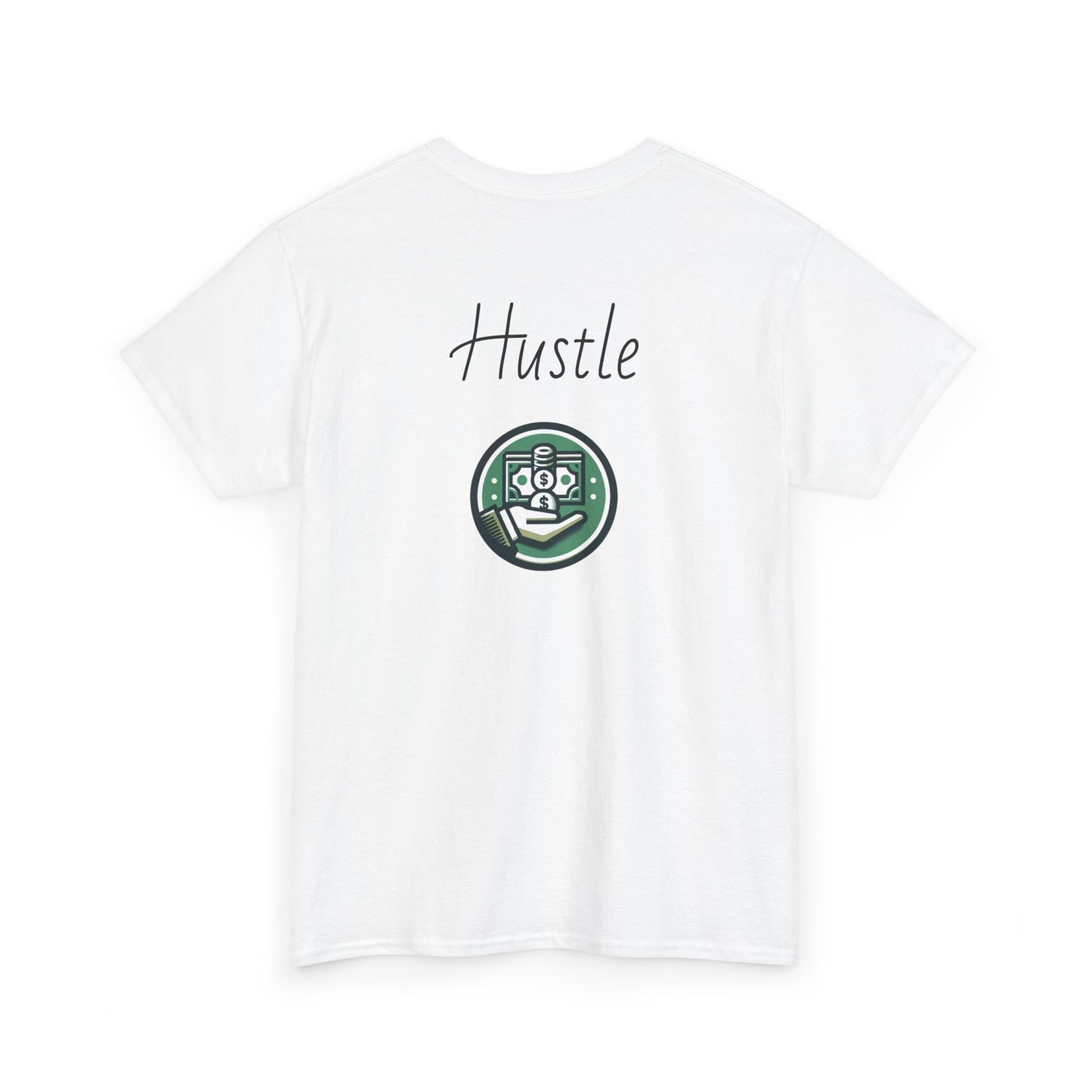 Motivational Hustle Tee - 'Scared Money Don't Make Money'