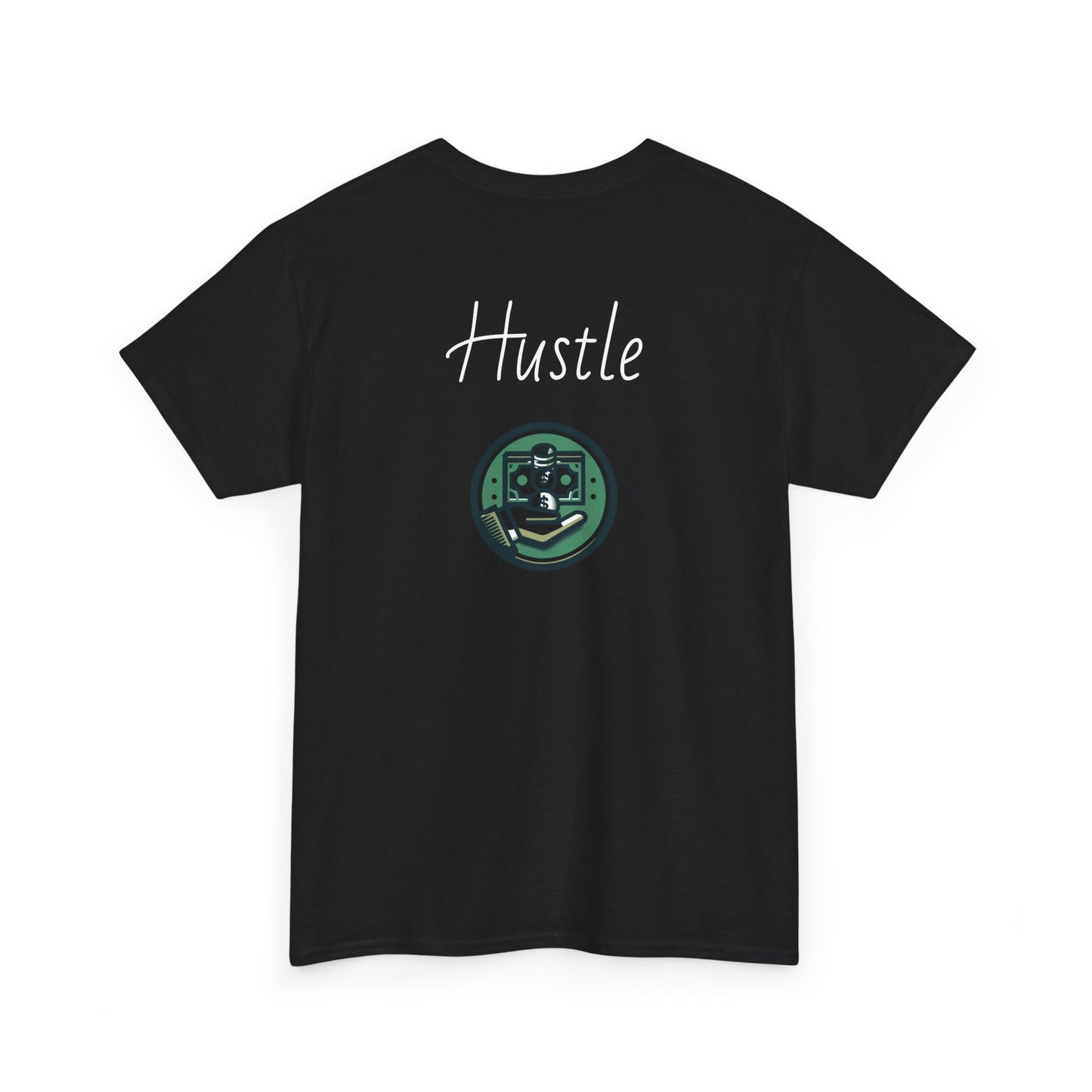 Motivational Hustle Tee - 'Scared Money Don't Make Money'