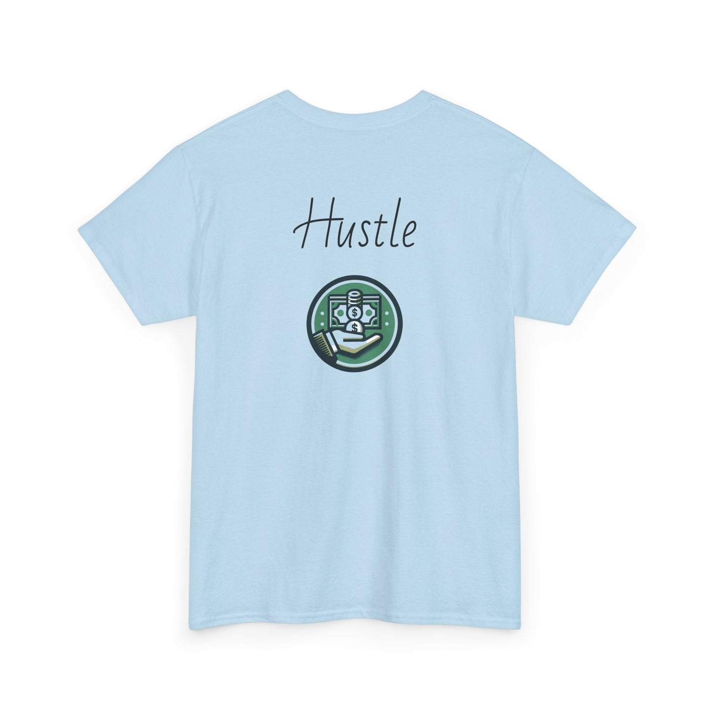 Motivational Hustle Tee - 'Scared Money Don't Make Money'