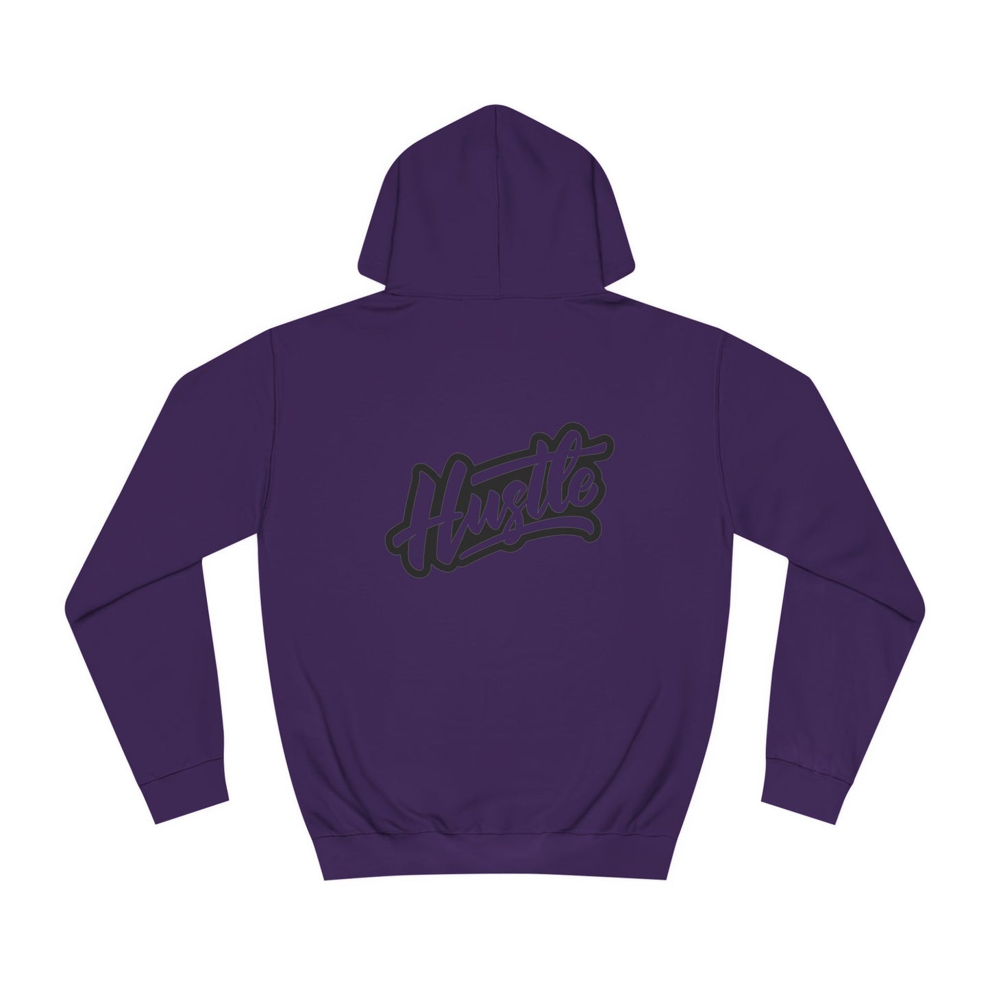 Hustle Unisex College Hoodie - Cozy Streetwear for Students & Creatives